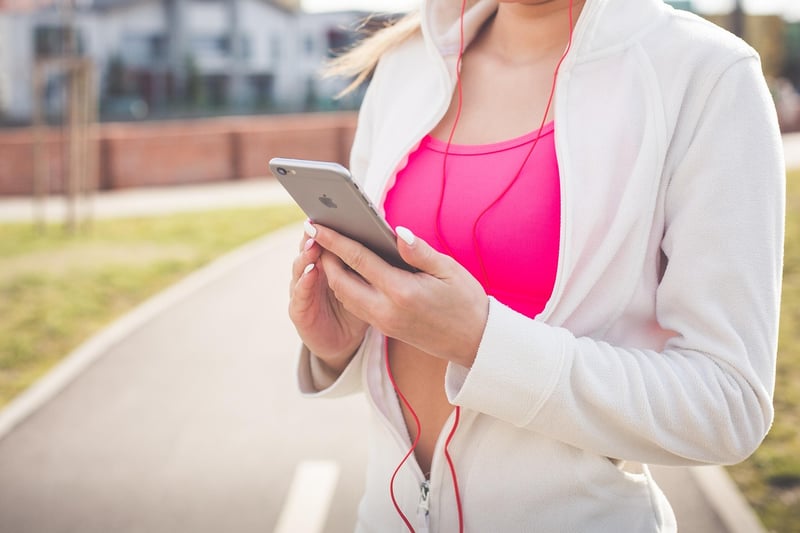 Woman jogging